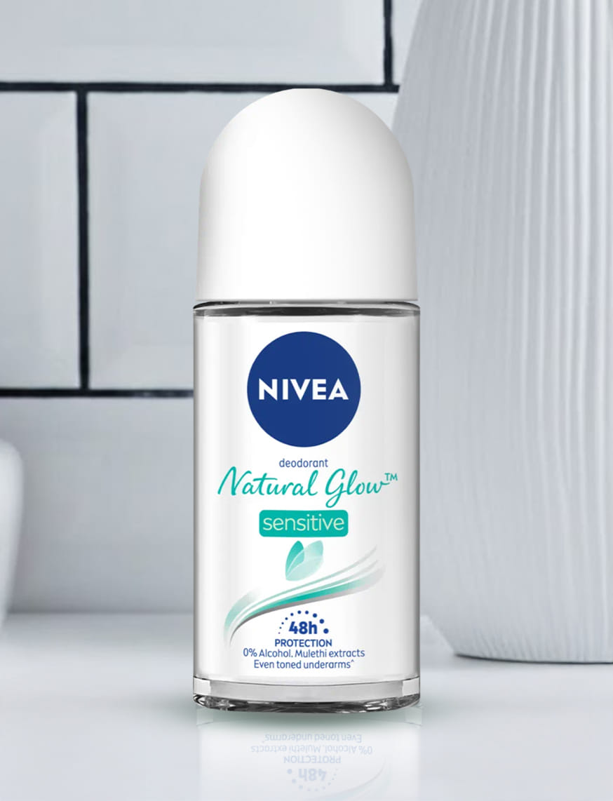 Natural Glow Sensitive Deodorant Roll On