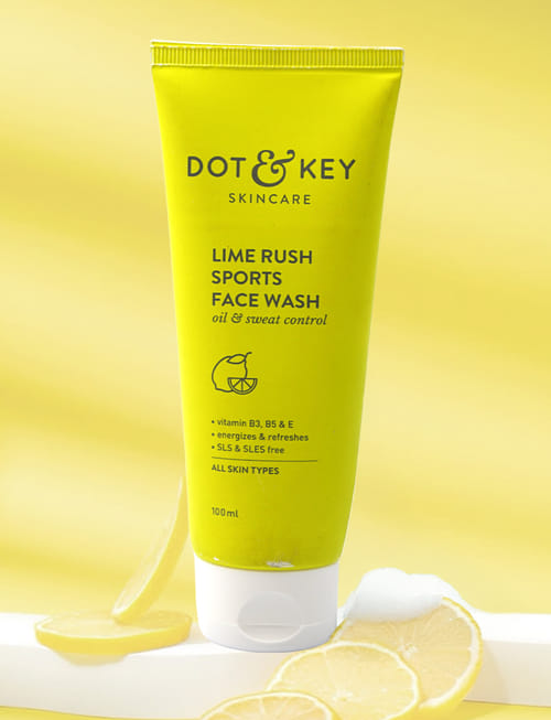 Lime Rush Sports Face Wash