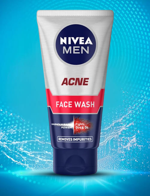 MEN Acne Control Face Wash With Magnolia Bark Extracts