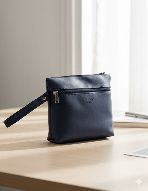 Grooming Essentials Pouch - Blue