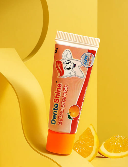 Gel Toothpaste For Kids - Orange Flavor