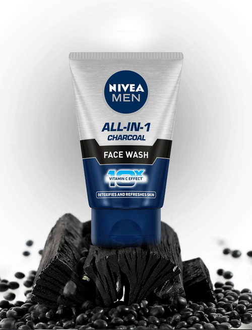 Men All In 1 Charcoal Facewash