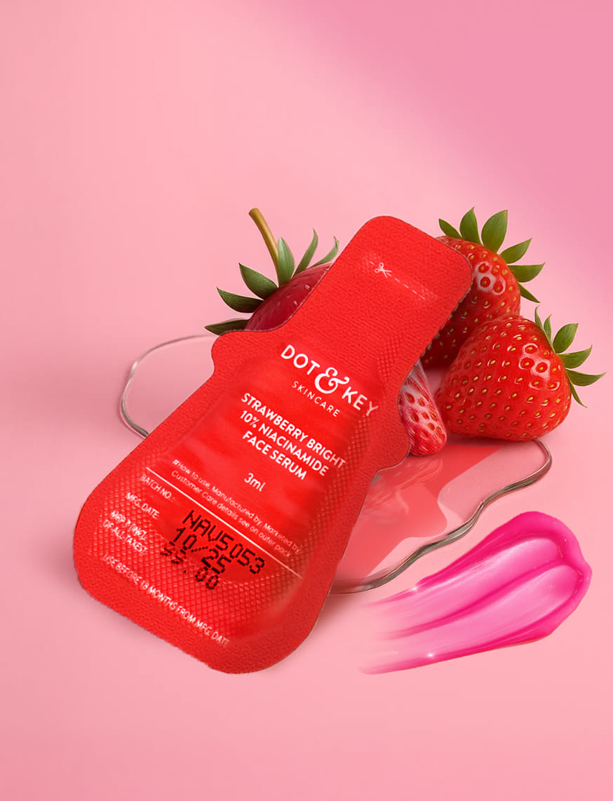 Strawberry Bright 10% Niacinamide Face Serum
