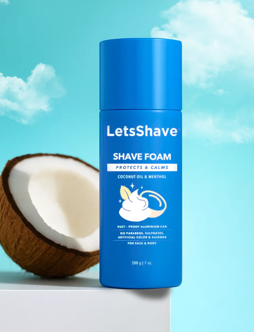 Shave Foam With Coconut Oil And Menthol