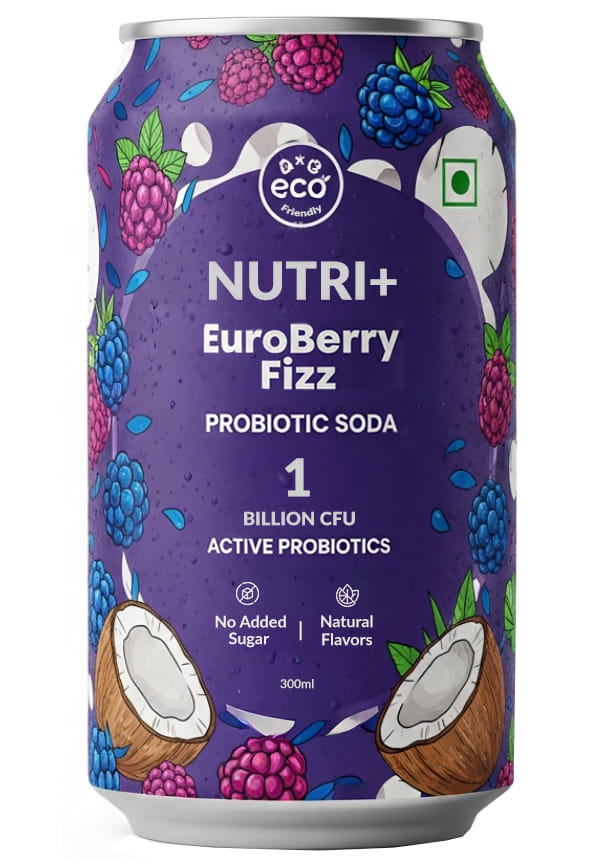 Euroberry Frizz Probiotic Soda