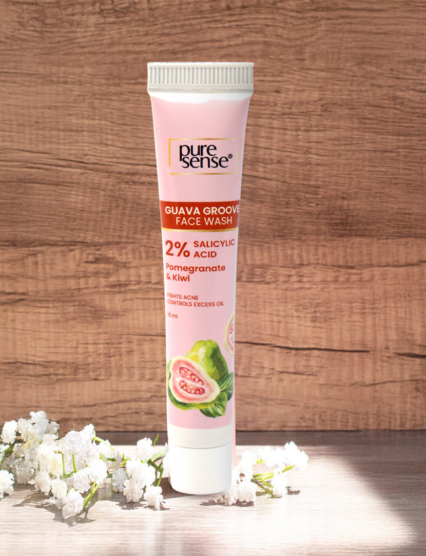 Guava Groove Face Wash With 2% Salicylic Acid