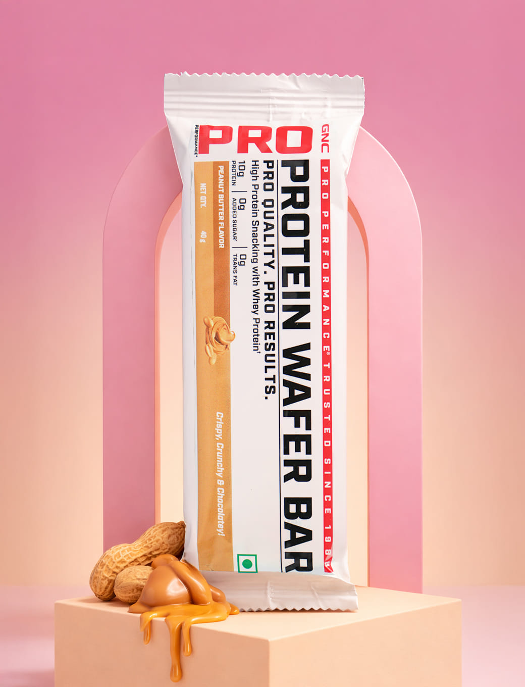 Protein Wafer Bar: Peanut Butter Flavor