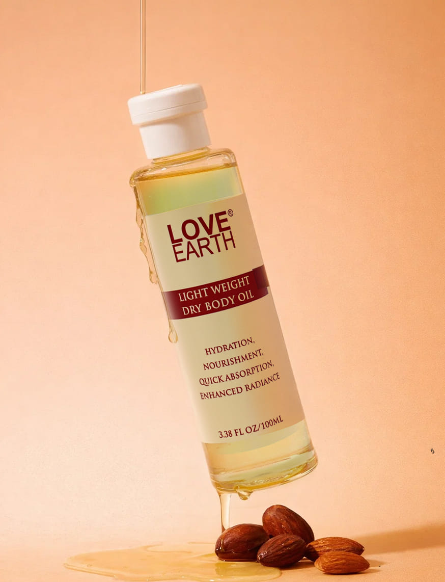 Lightweight Dry Body Oil