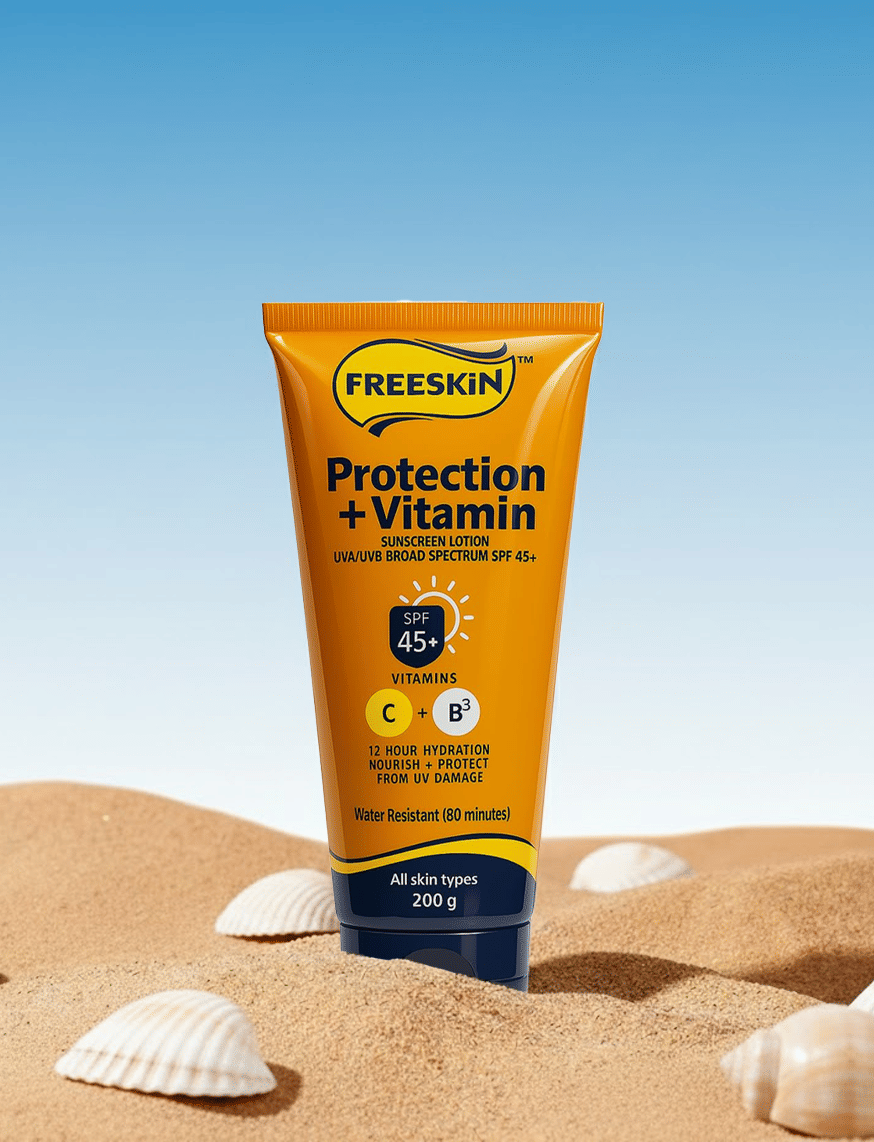 Protection  + Vitamin SPF 45+ Sunscreen Lotion