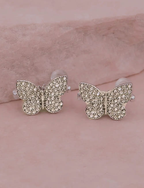 Crystal Butterfly Studs Earrings Crystal Butterfly Studs Earrings