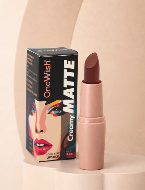 Creamy Matte Lipstick – 06 Latte Love