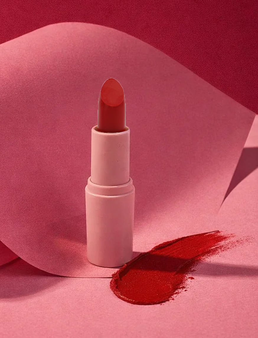 Creamy Matte Lipstick – 28 Not So Basic Red