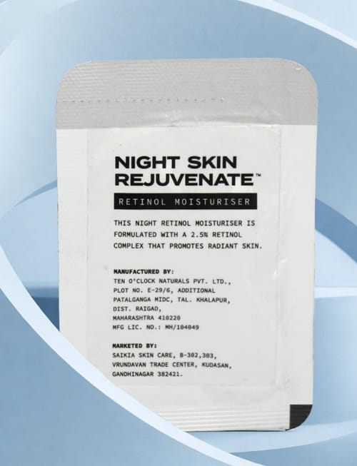 Night Skin Rejuvenate Retinol Moisturiser