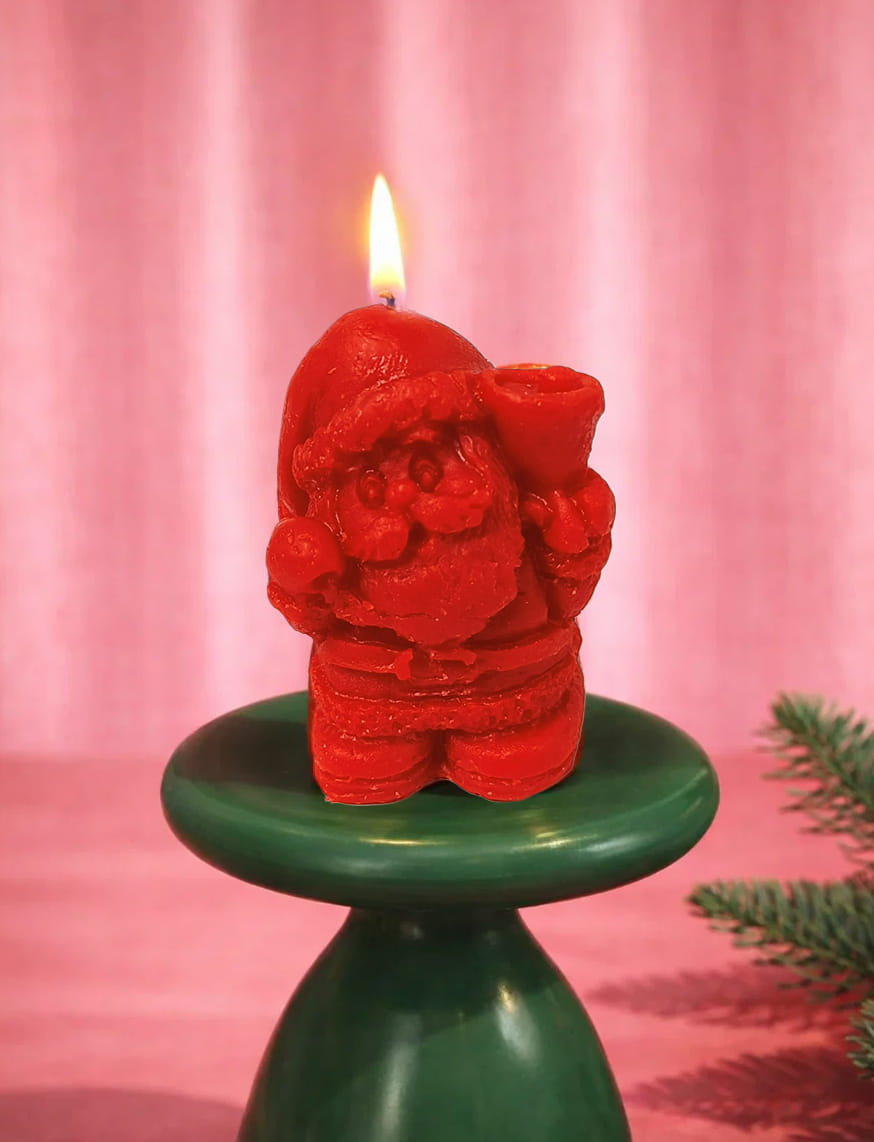 Santa Candle