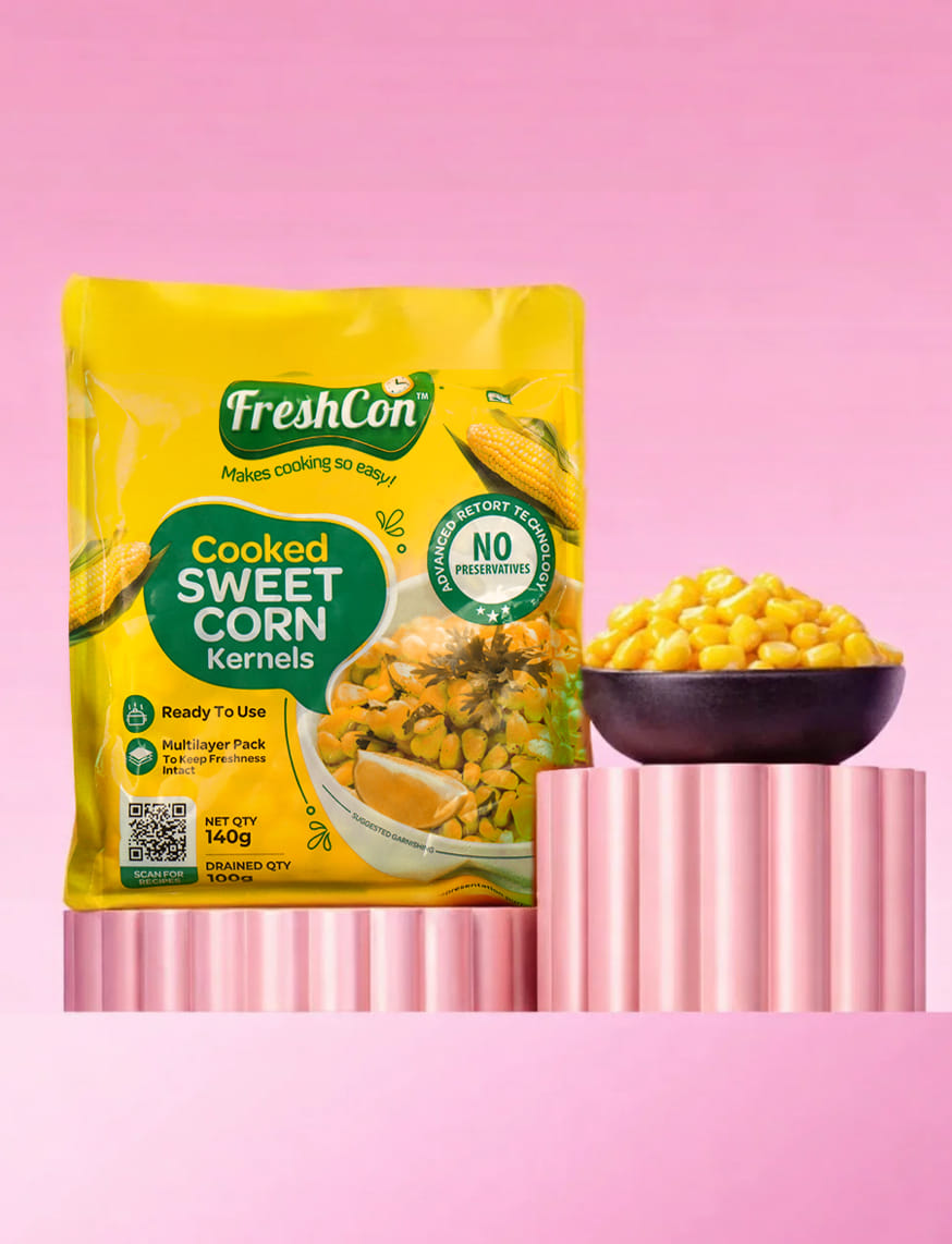 Cooked Sweetcorn Kernels