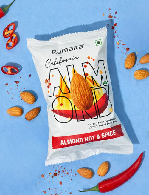 Roasted Almond With Hot And Spice Seasoning
