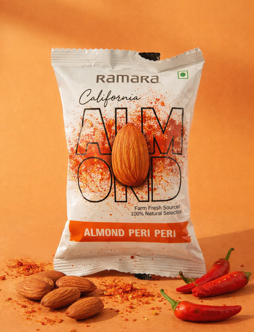 Roasted Almond With Peri Peri Seasoning