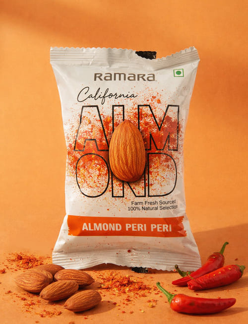Roasted Almond With Peri Peri Seasoning