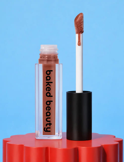 Matte Finish Liquid Lipstick - Caramel Nude