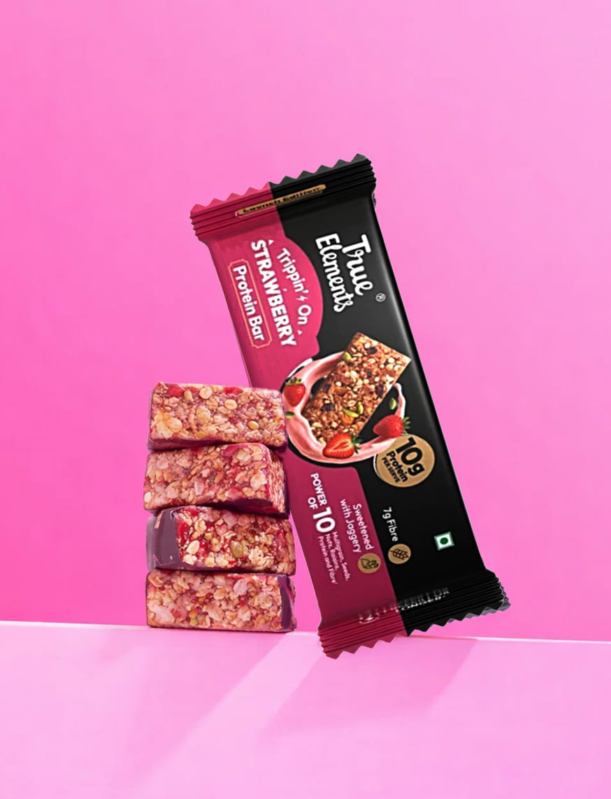 Trippin On Strawberry Protein Bar