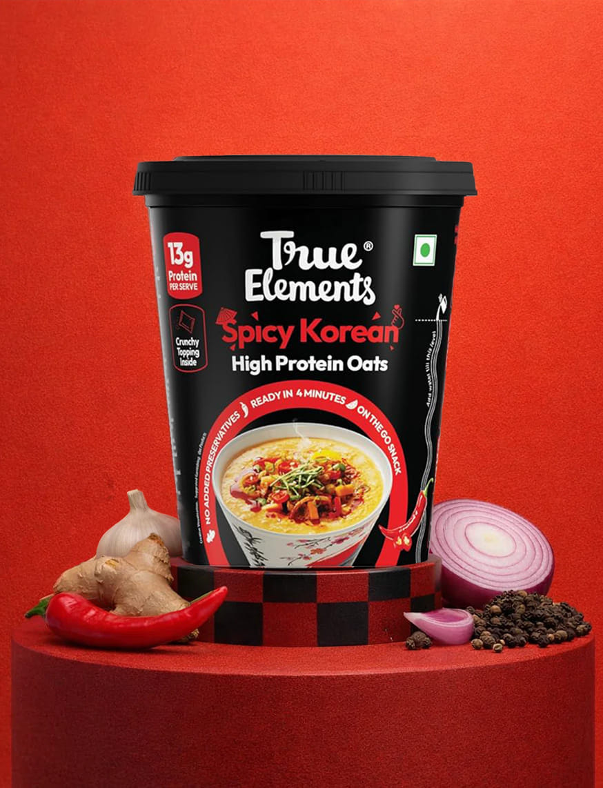 Spicy Korean High Protein Oats (Ready To Eat)