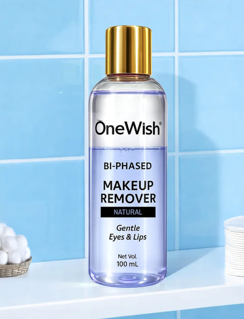 Natural Eye & Lip Makeup Remover (Blue Colour)