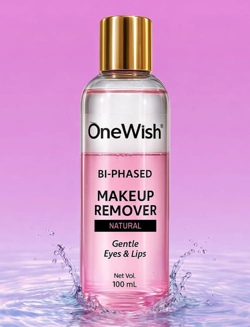 Natural Eye & Lip Makeup Remover (Pink Colour) Natural Eye & Lip Makeup Remover (Pink Colour)