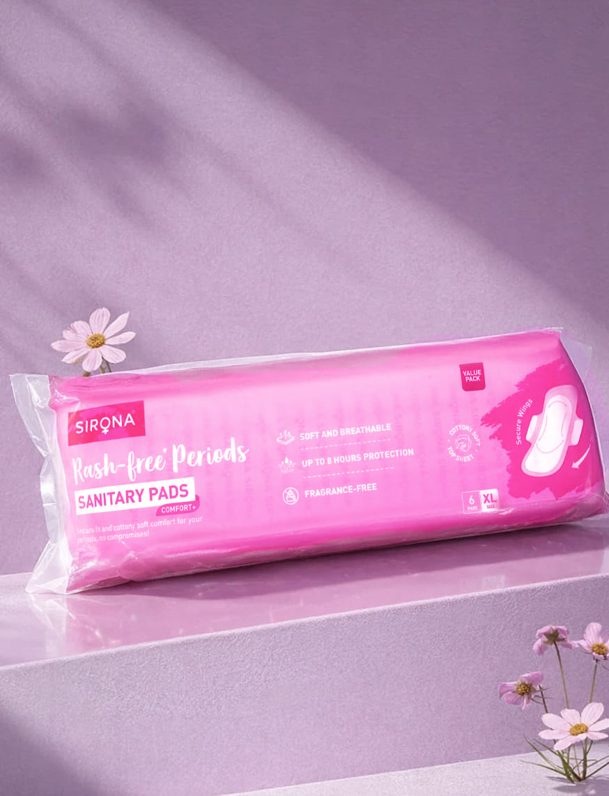 Rash Free Periods Sanitary Pads (XL Size)