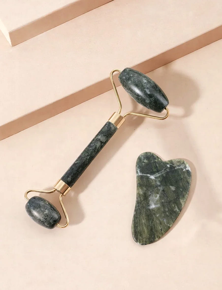Facial Roller & Gua Sha Set