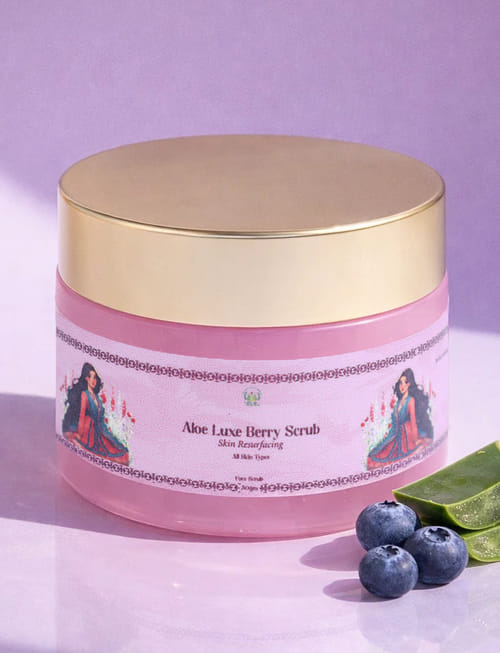 Aloe Luxe Berry Scrub