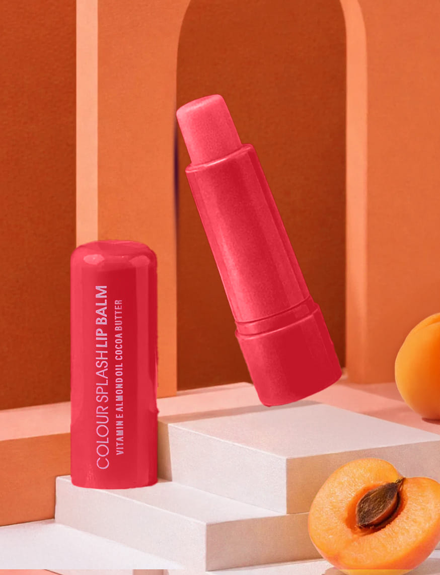 Colour Splash Lip Balm - Apricot