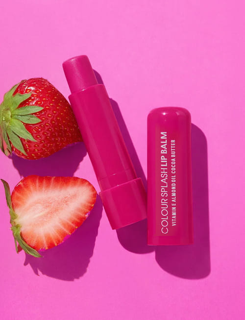 Colour Splash Lip Balm - Strawberry