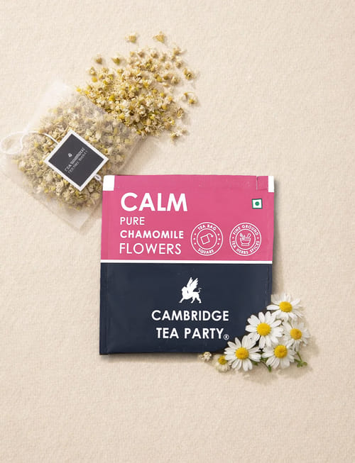 Tea Bag With Pure Chamomile Flowers