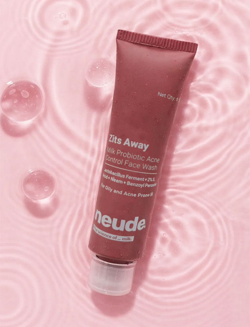 Zits Away: Milk Probiotic Acne Control Face Wash