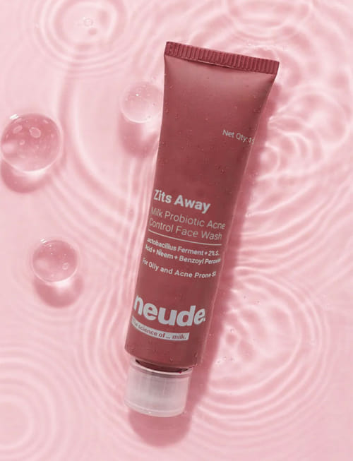 Zits Away: Milk Probiotic Acne Control Face Wash