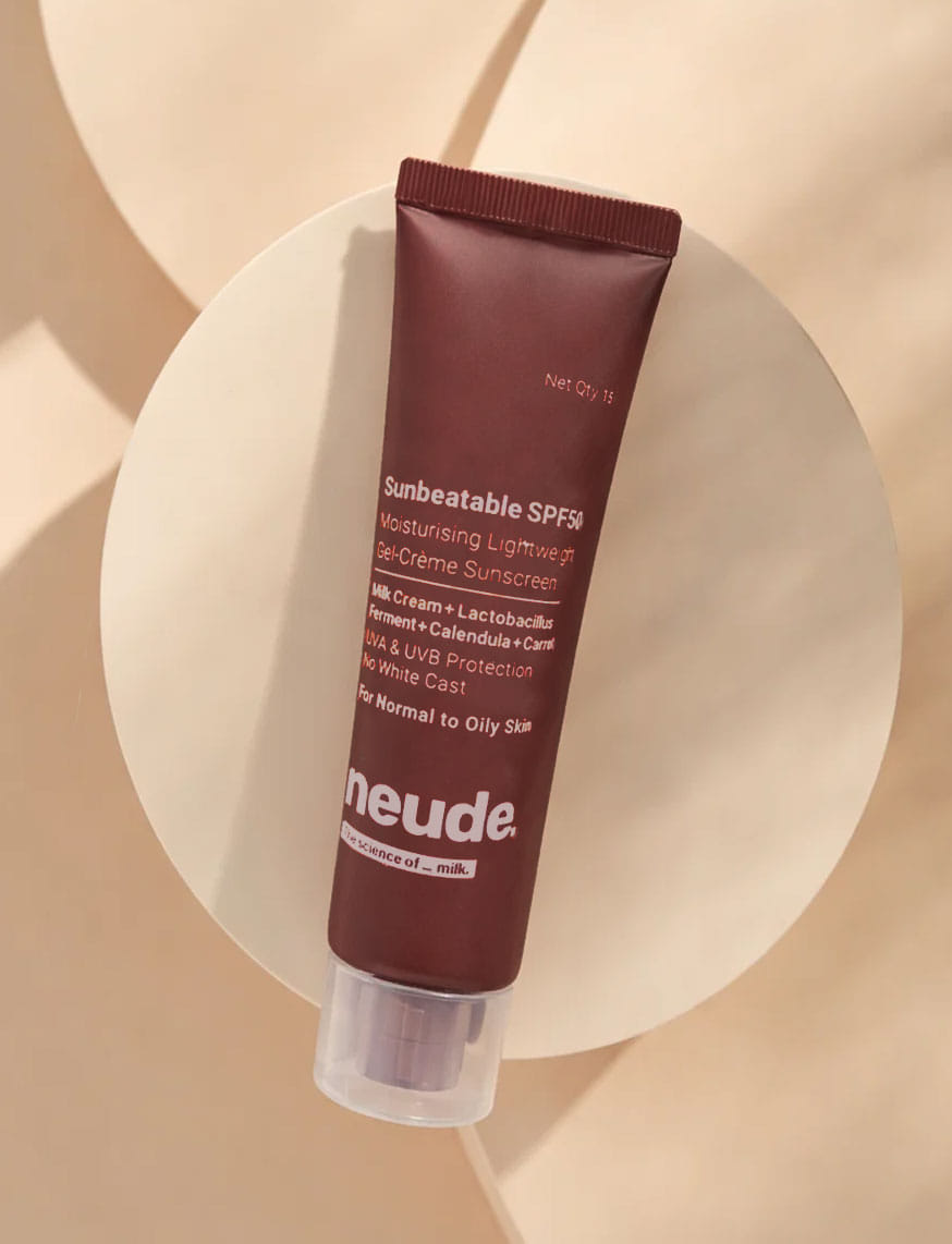 Sunbeatable SPF 50: Gel Creme Sunscreen