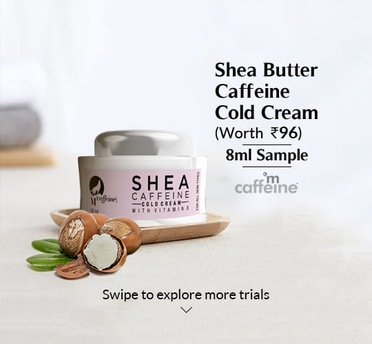 Shea Butter Caffeine Cold Cream With Vitamin E