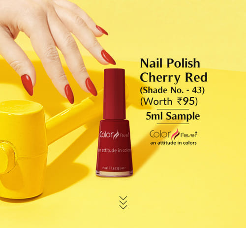 Nail Polish Cherry Red 43