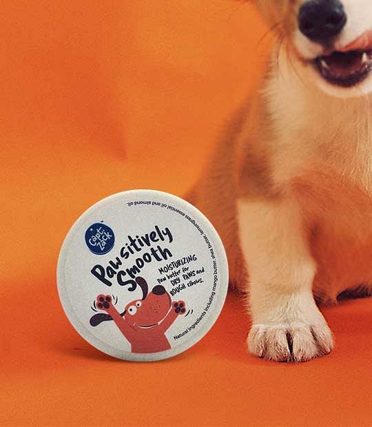 Shea butter outlet on dogs paws