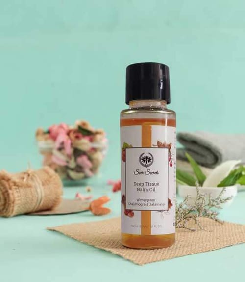 Wintergreen Chaulmogra And Jatamansi Deep Tissue Balm Oil Wintergreen Chaulmogra And Jatamansi Deep Tissue Balm Oil