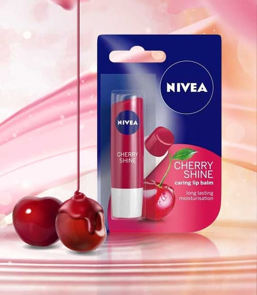 Cherry Shine Caring Lip Balm