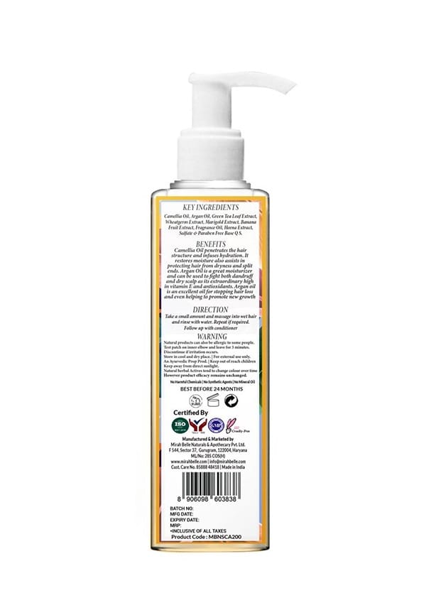 Camellia - Argan Luscious Locks Shampoo – thumbnail 2