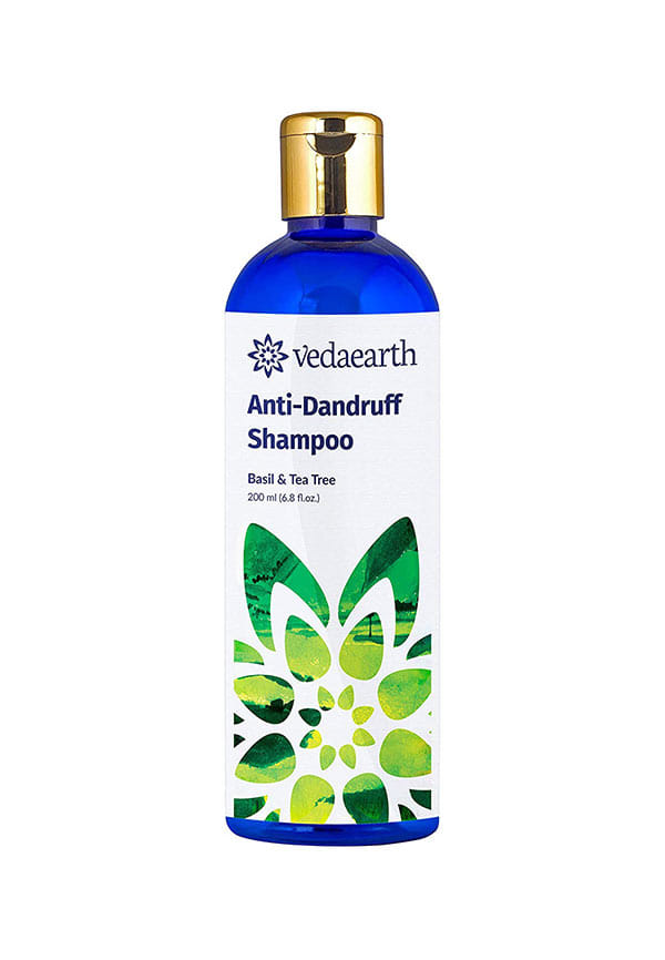 Anti-Dandruff Shampoo with Basil & Tea Tree, 200 ml