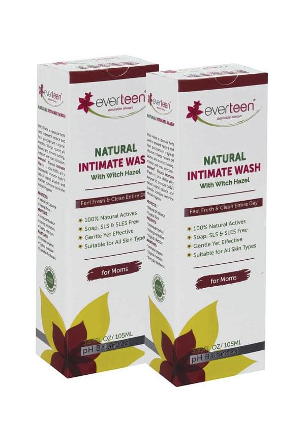 Witch Hazel Natural Intimate Wash for Feminine Intimate Hygiene in Moms