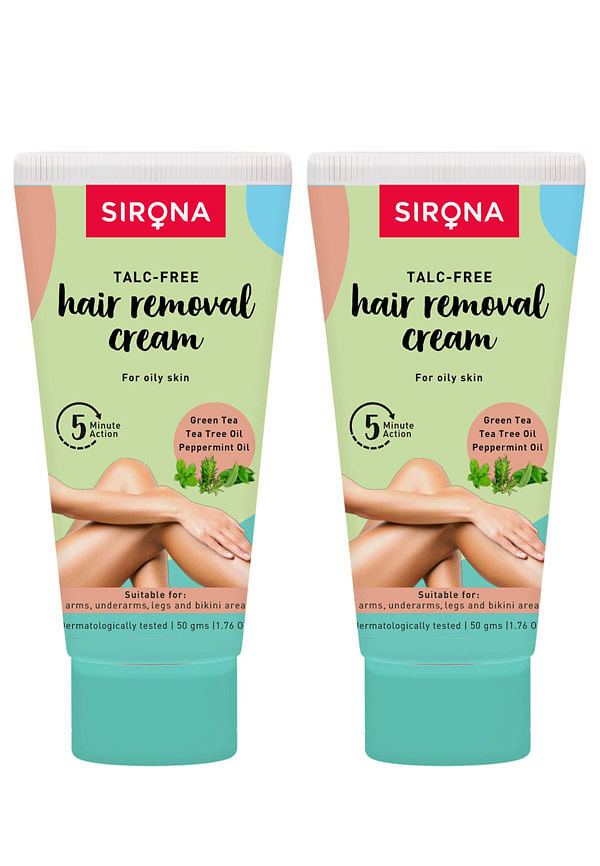 Hair Removal Cream for Normal Skin with Green Tea & Tea Tree