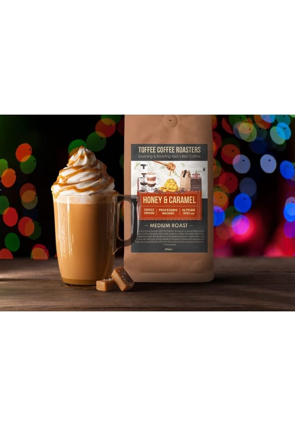 Honey And Caramel Blend - Espresso – thumbnail 4