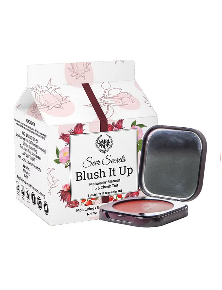 Blush It Up Mahogany Maroon Lip & Cheeek Tint