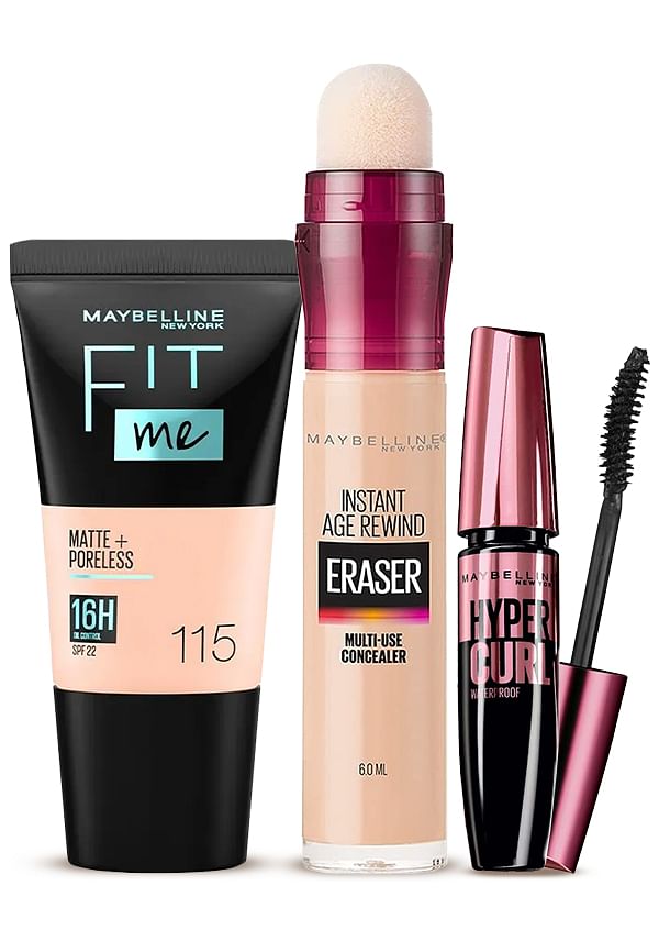 Foundation + Concealer + Mascara Combo