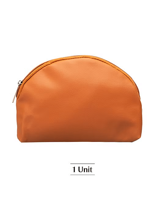 Utility Pouch Semicircle Tan Colour