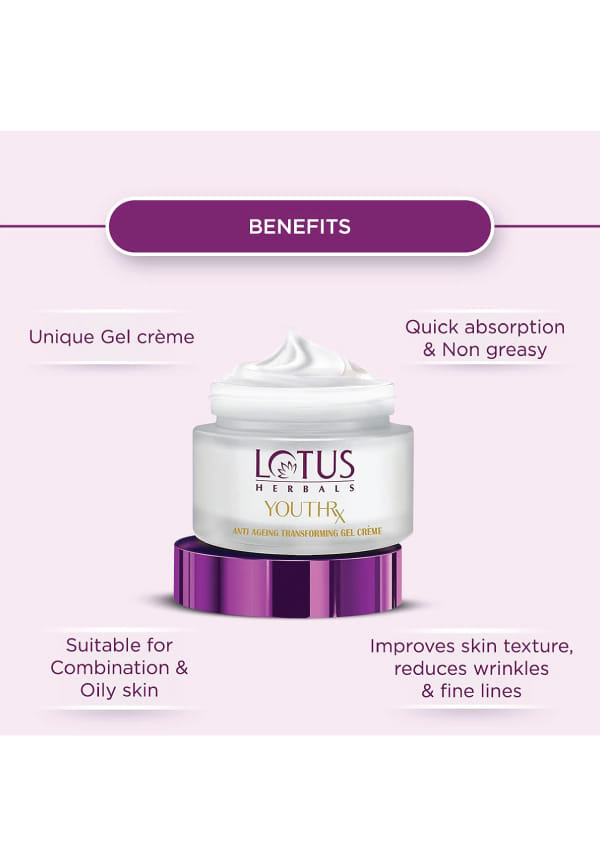 YouthRx Anti-Ageing Transforming Gel Cream SPF 20 PA+++ – thumbnail 3